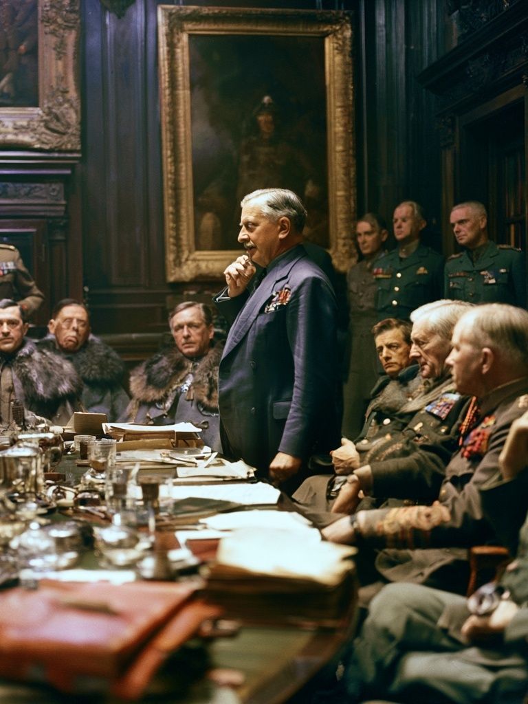 War Room Council Scene Print. poster detail