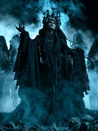 Dark Ritual Queen Horror Print.