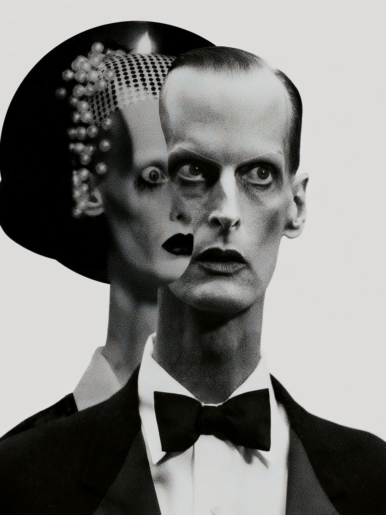 Frankenstein Portrait Typography Print. poster detail