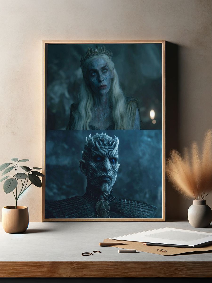 Night King Fantasy Print. — room view 2