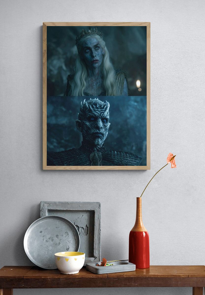 Night King Fantasy Print. — room view 3