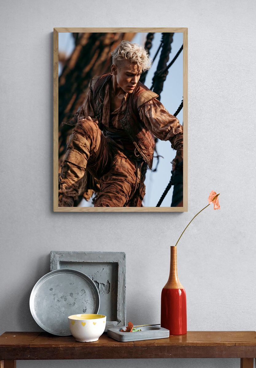 Fantasy Pirate Climber Poster. — room view 3