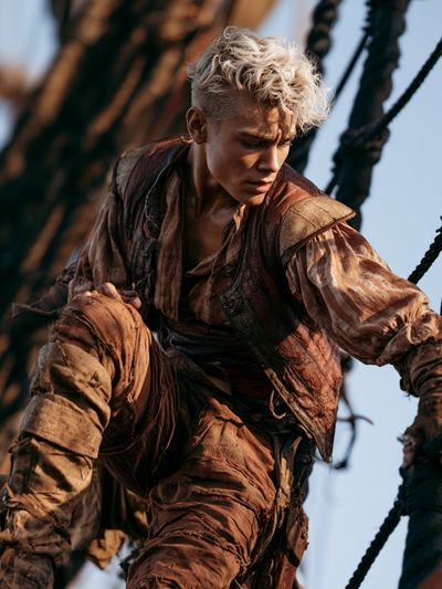 Fantasy Pirate Climber Poster. poster