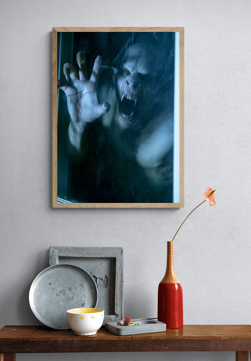 Vampire Creature Horror Poster. — room view 3