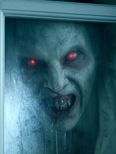 Demonic Face Horror Poster. poster