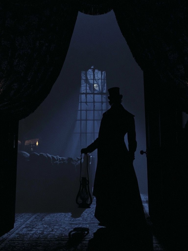 Gothic Silhouette — Horror Print. poster detail