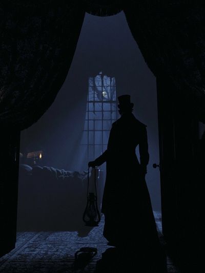 Gothic Silhouette — Horror Print. poster