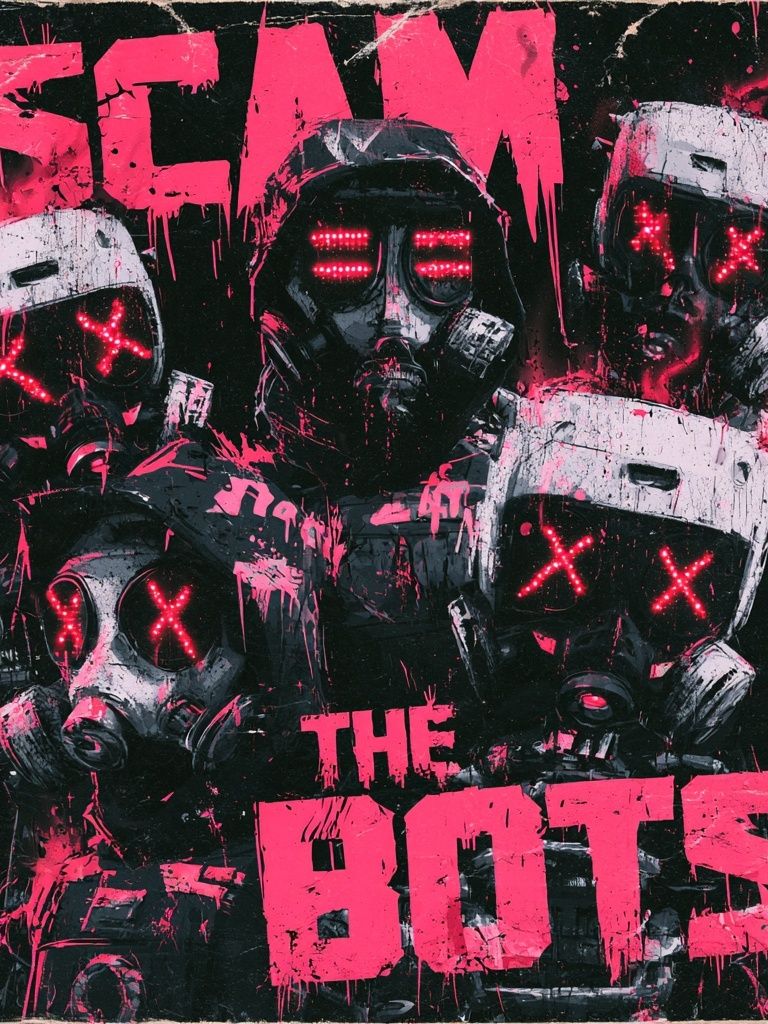 The Bots Sci-Fi Poster. poster detail