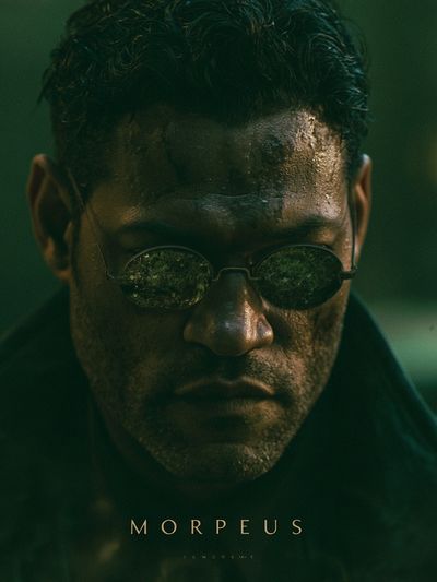 Morpheus Portrait Poster.
