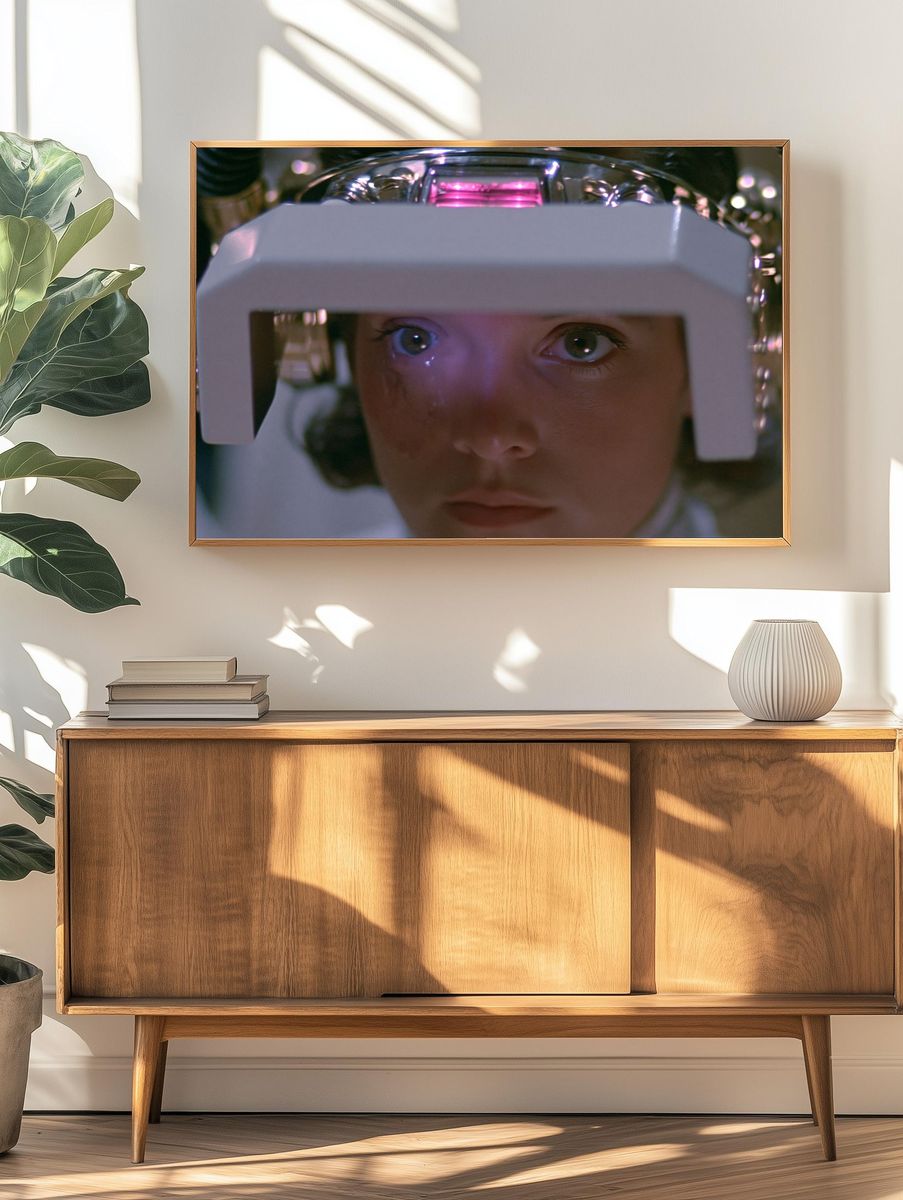 Sci-Fi Child Helmet Poster. — room view 3