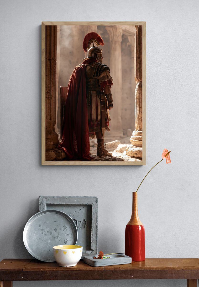 Roman Legionnaire — Cinematic Print. — room view 3