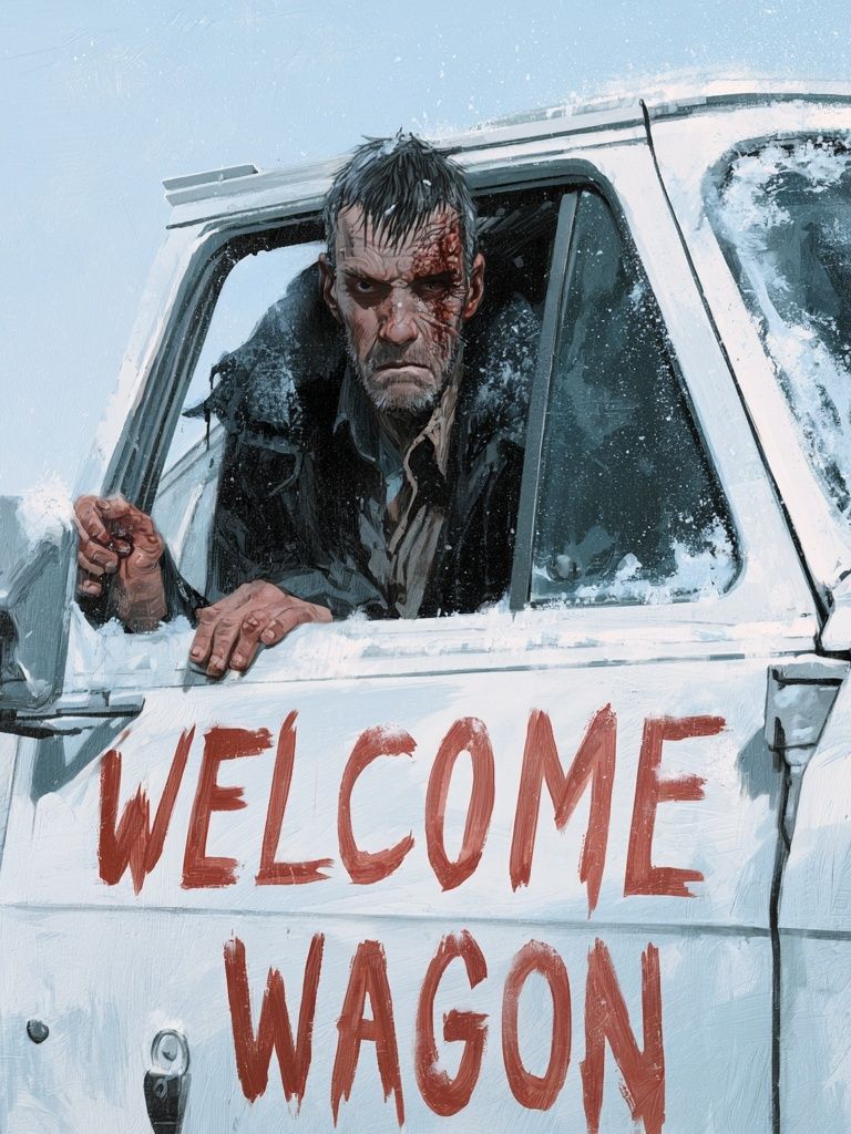 Welcome Wagon Horror Poster. poster — movies art