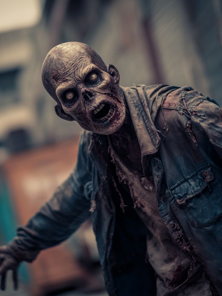 Zombie Horror Poster. poster — movies art