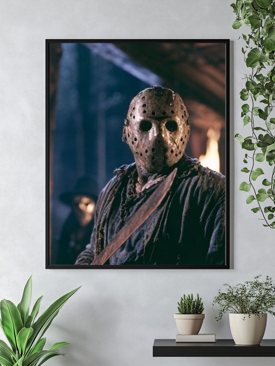 Jason Voorhees Horror Poster. — room view 4