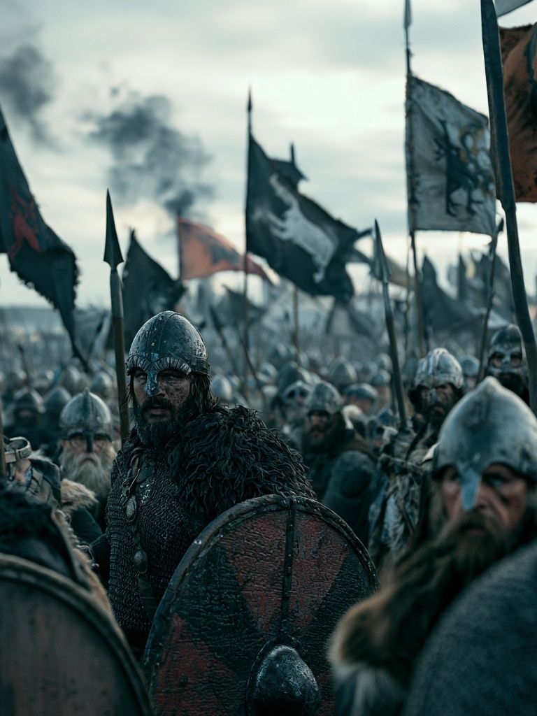Viking Battle Formation Poster. poster — movies art