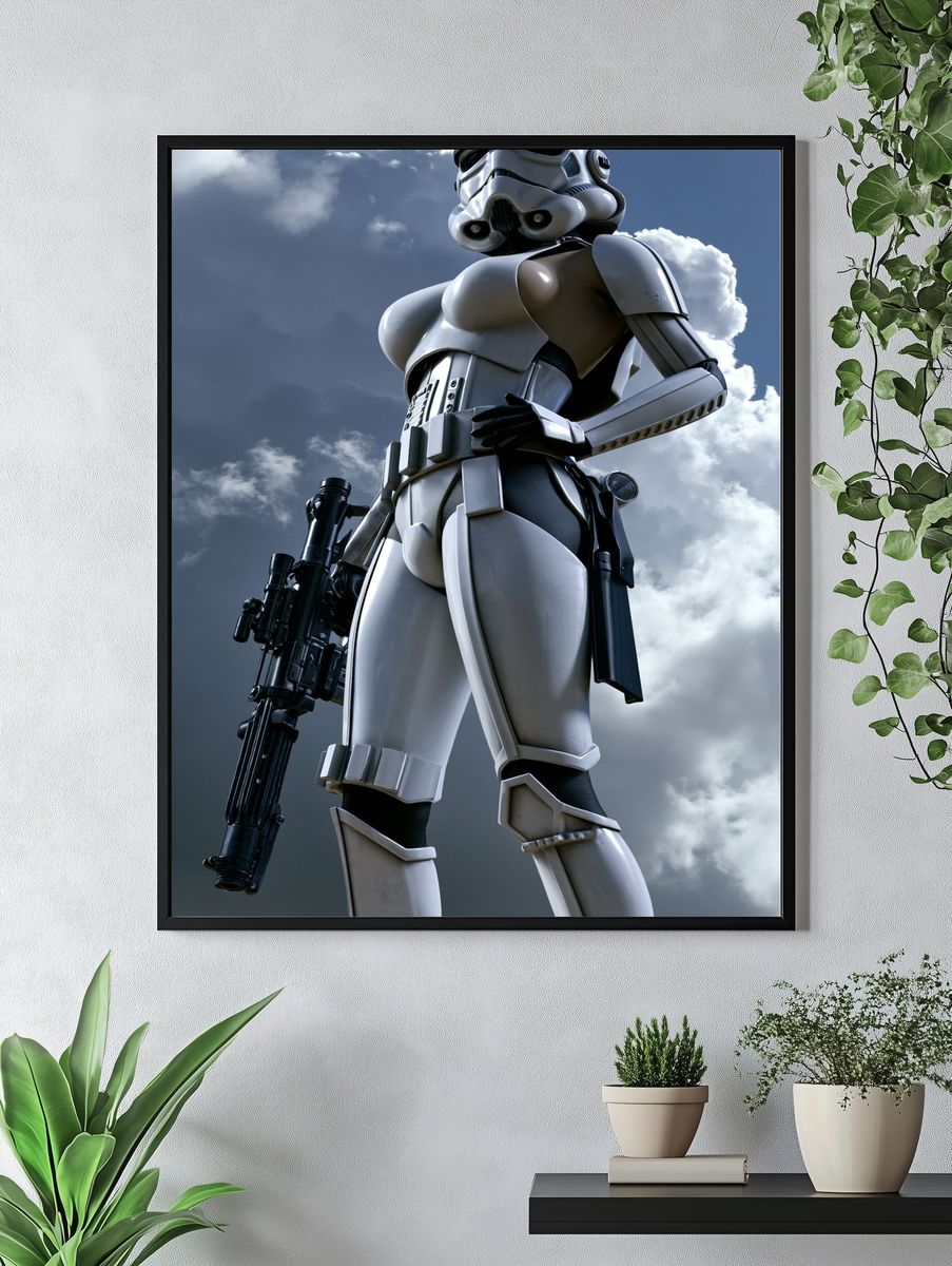 Stormtrooper Sky Patrol Poster. — room view 4