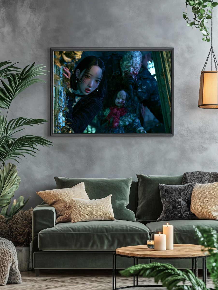 Haunted Dollhouse Horror Print. — room view 4