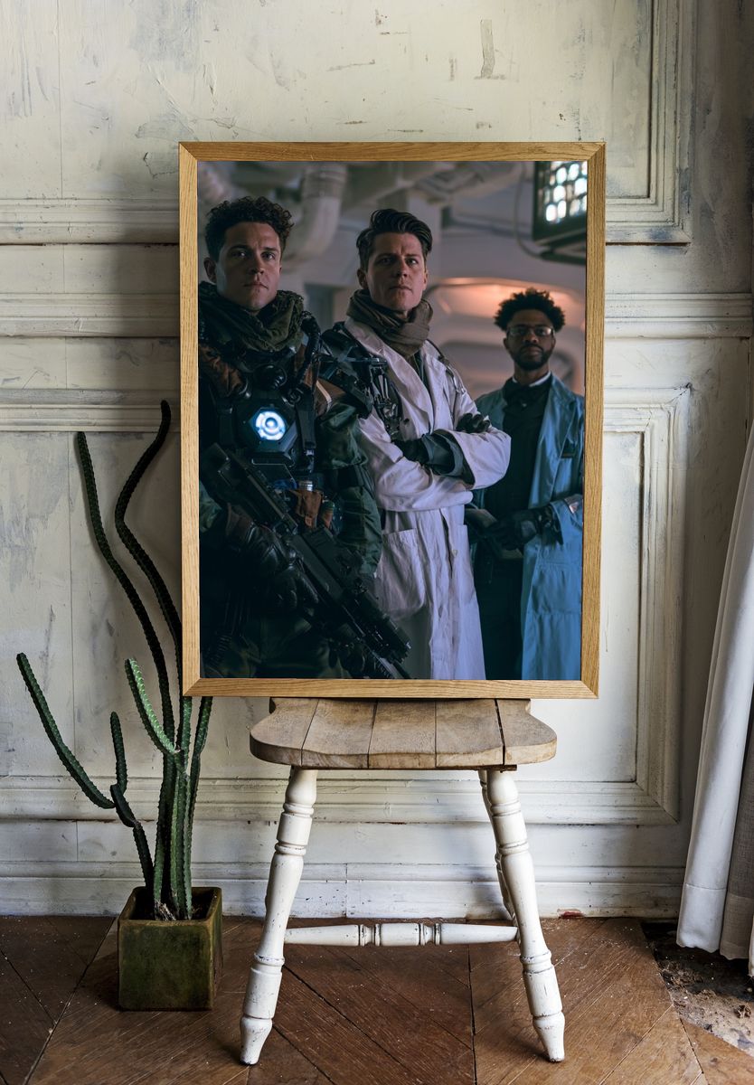 Sci-Fi Crew Portrait Poster. room preview