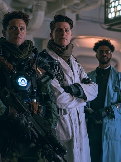Sci-Fi Crew Portrait Poster. poster