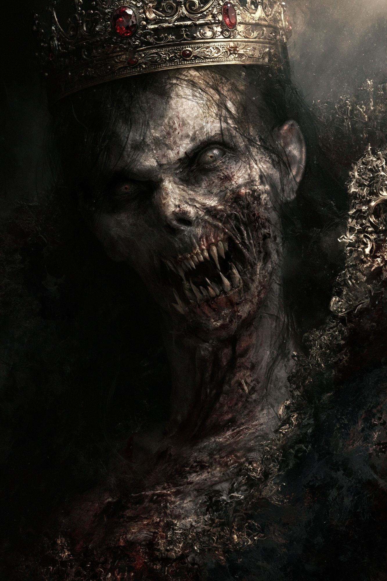 Undead Crown Horror Print. poster detail