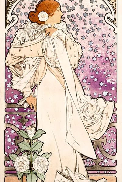 La dame, aux camelias, Sarah. poster