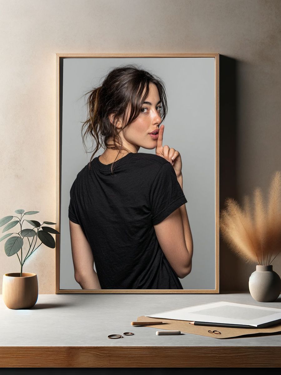 Mysterious Woman — Photography Print. — room view 2