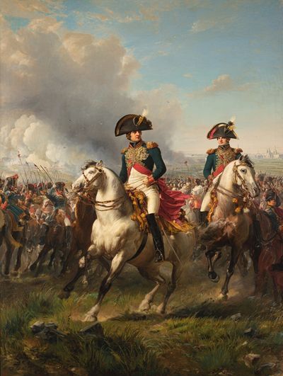 Napoleonic Cavalry Charge — Fine Art Print. poster print