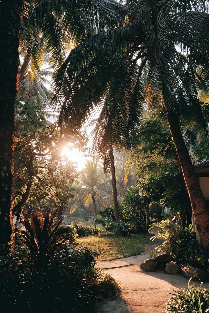 Tropical Paradise — Nature Poster. poster — nature art