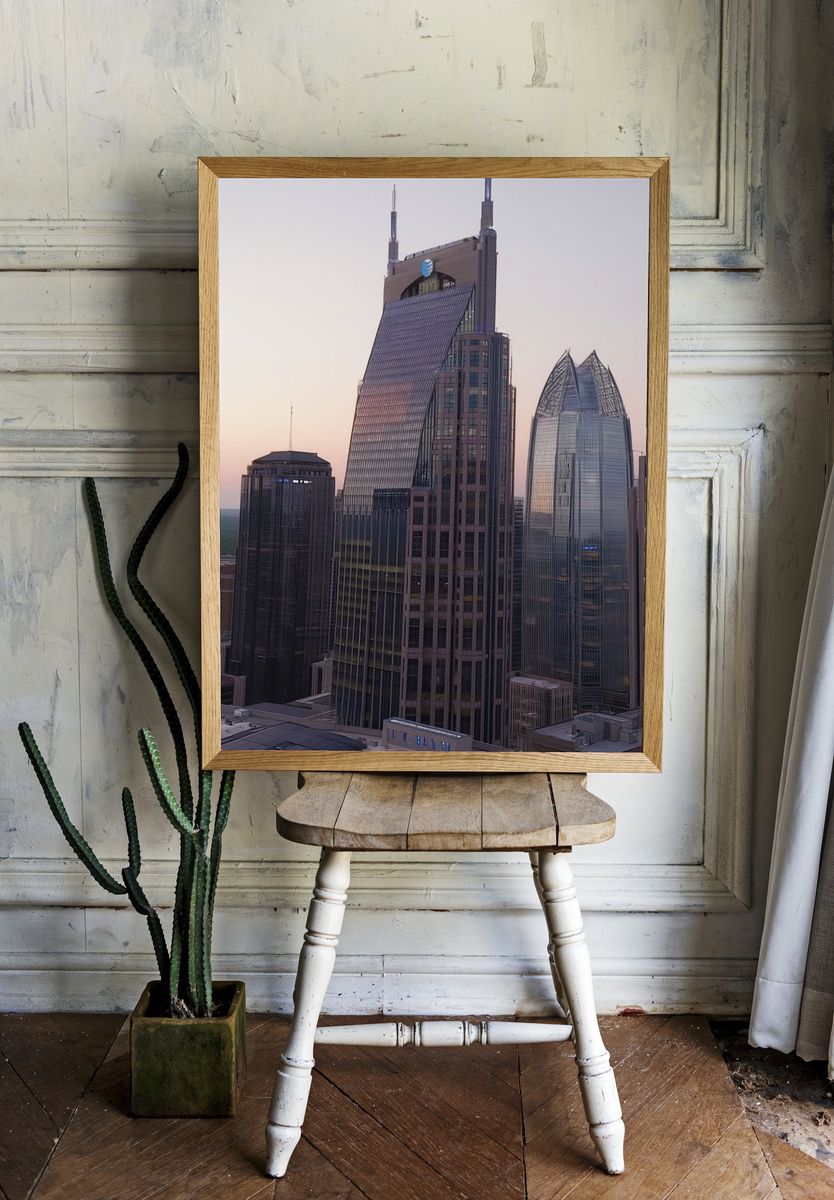 Nashville Skyline — Photography Print. room preview