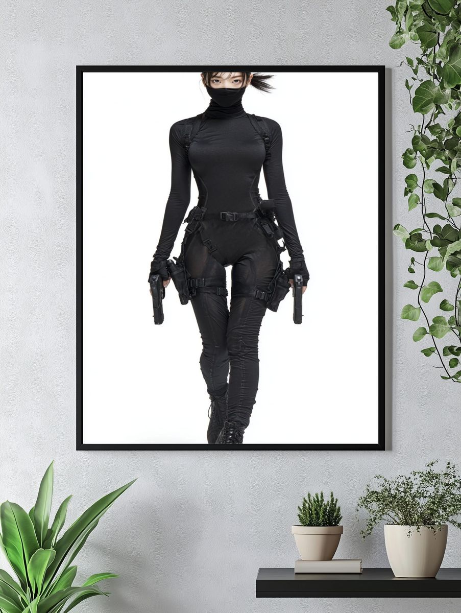 Ninja Warrior — Action Print. — room view 4