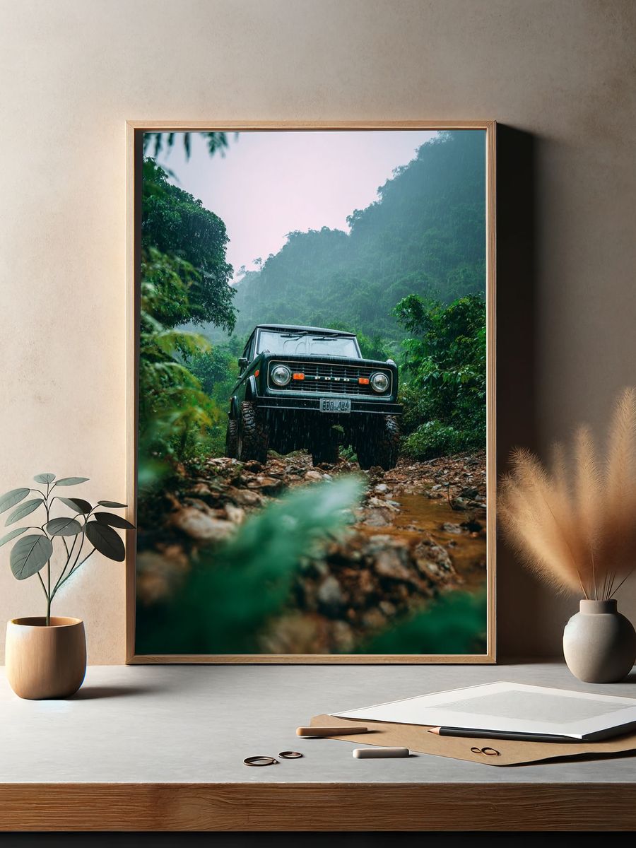 Off-Road Adventure — Photography Print. — room view 2
