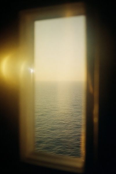 Ocean View Through Window — Photography Print