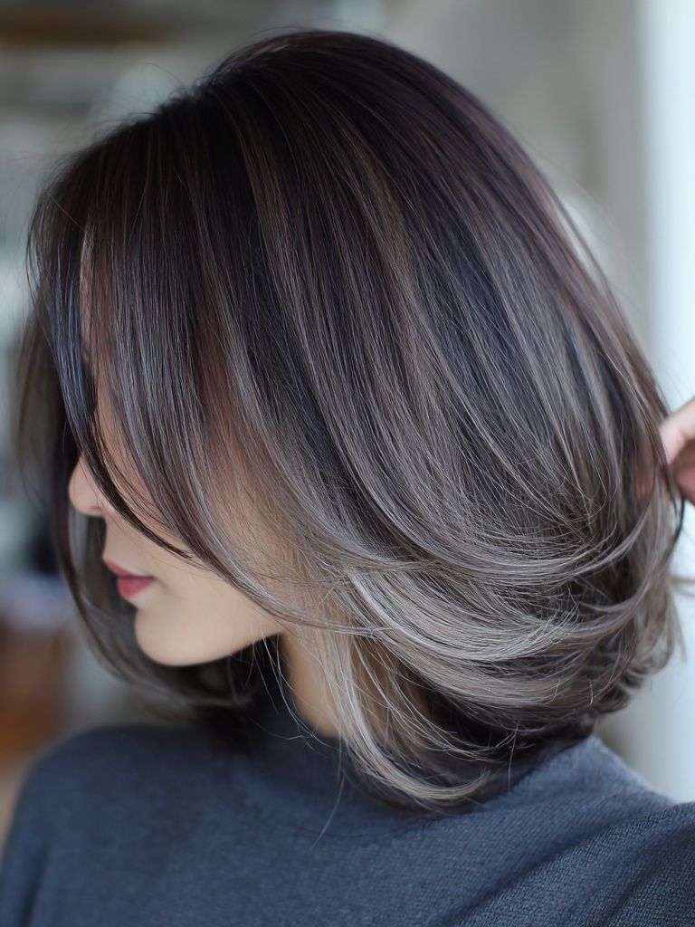 Sleek Bob Hairstyle Photography Poster. poster detail