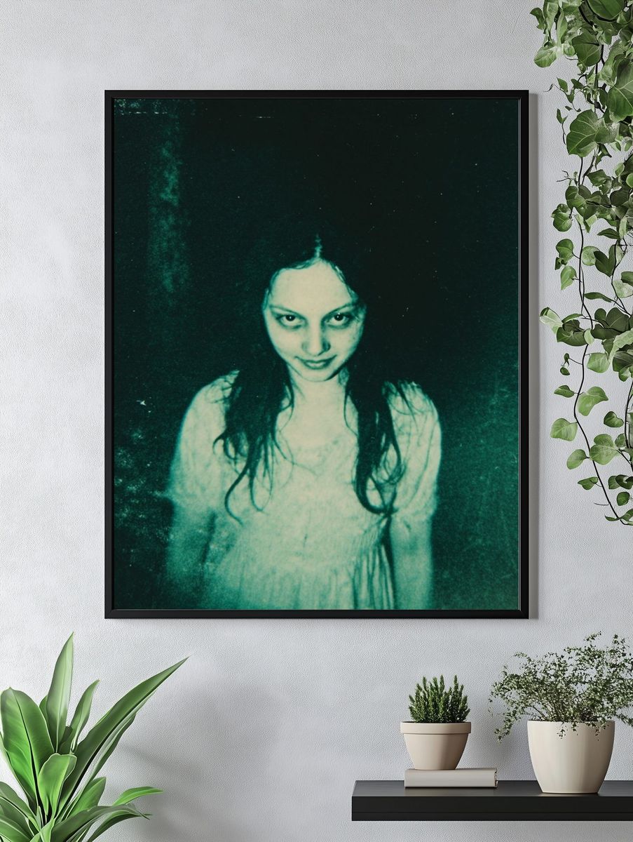 Eerie Portrait Photography Poster. — room view 4