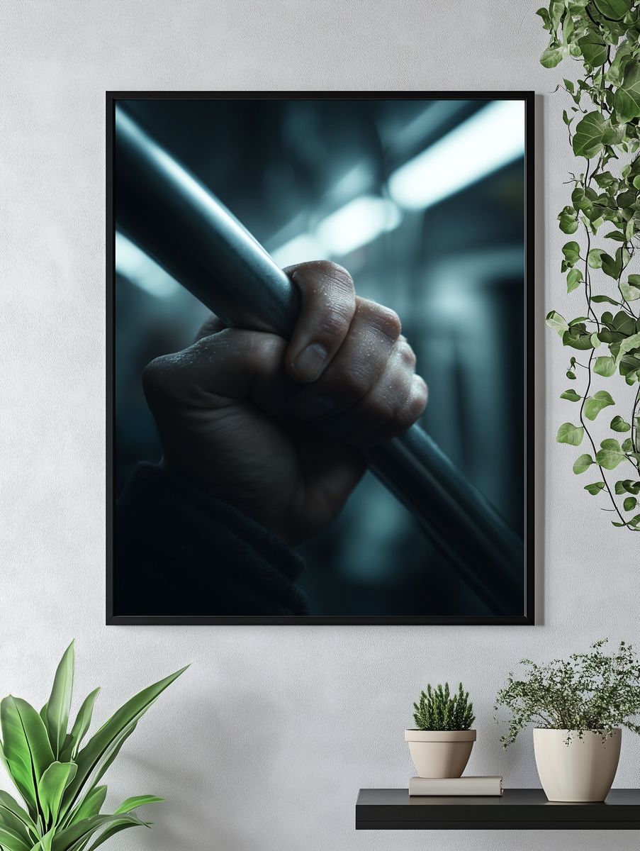 Subway Hand Grip — Photography Print. — room view 4