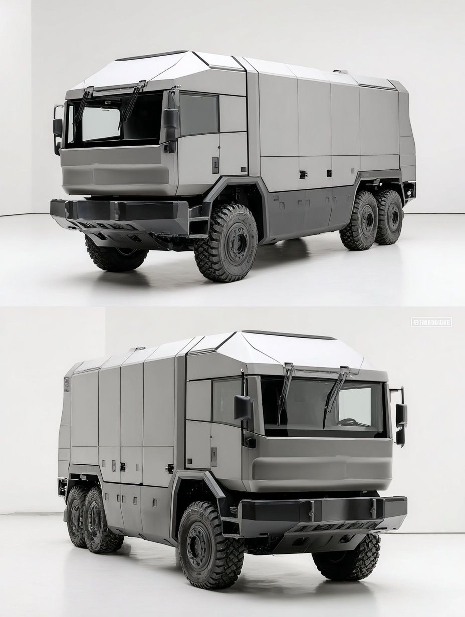 Armored Truck Photography Poster. poster detail