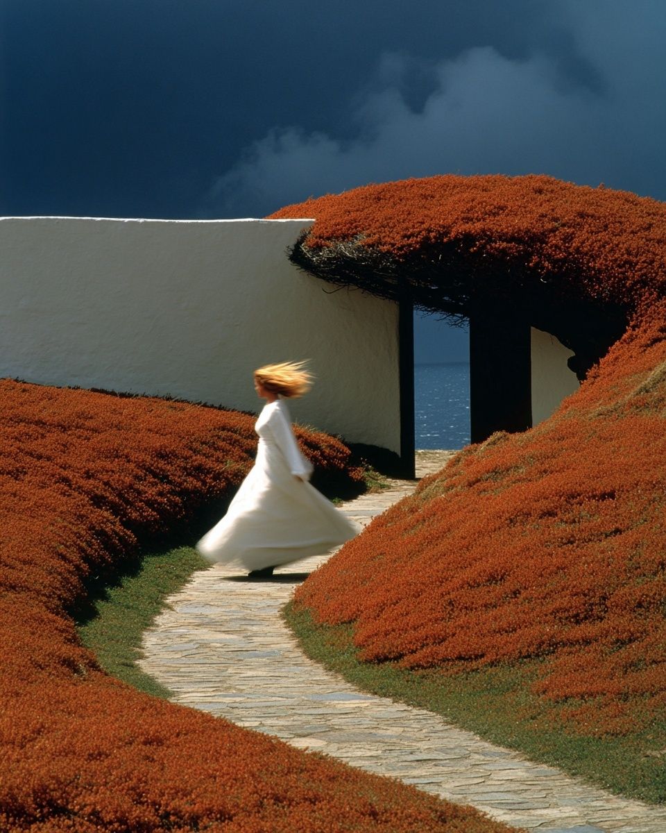 Coastal Garden Dream Photography Poster. poster — photography art