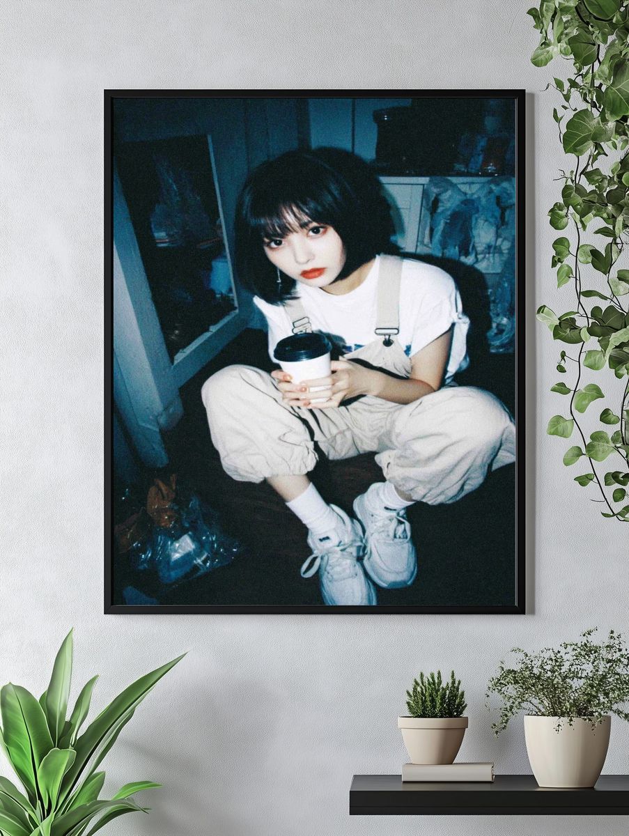 Korean Portrait Street Photography Poster. — room view 4