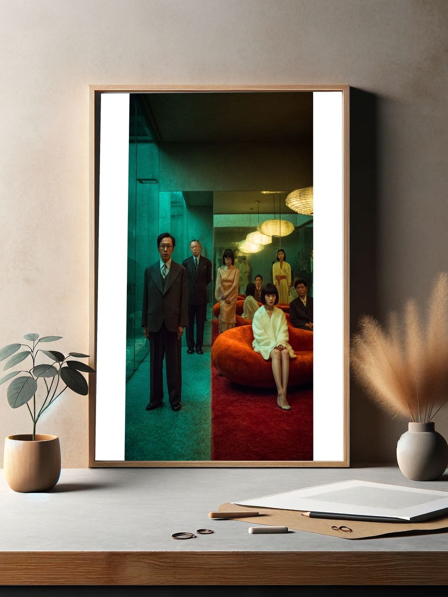 Surreal Interior Portrait Poster. — room view 2