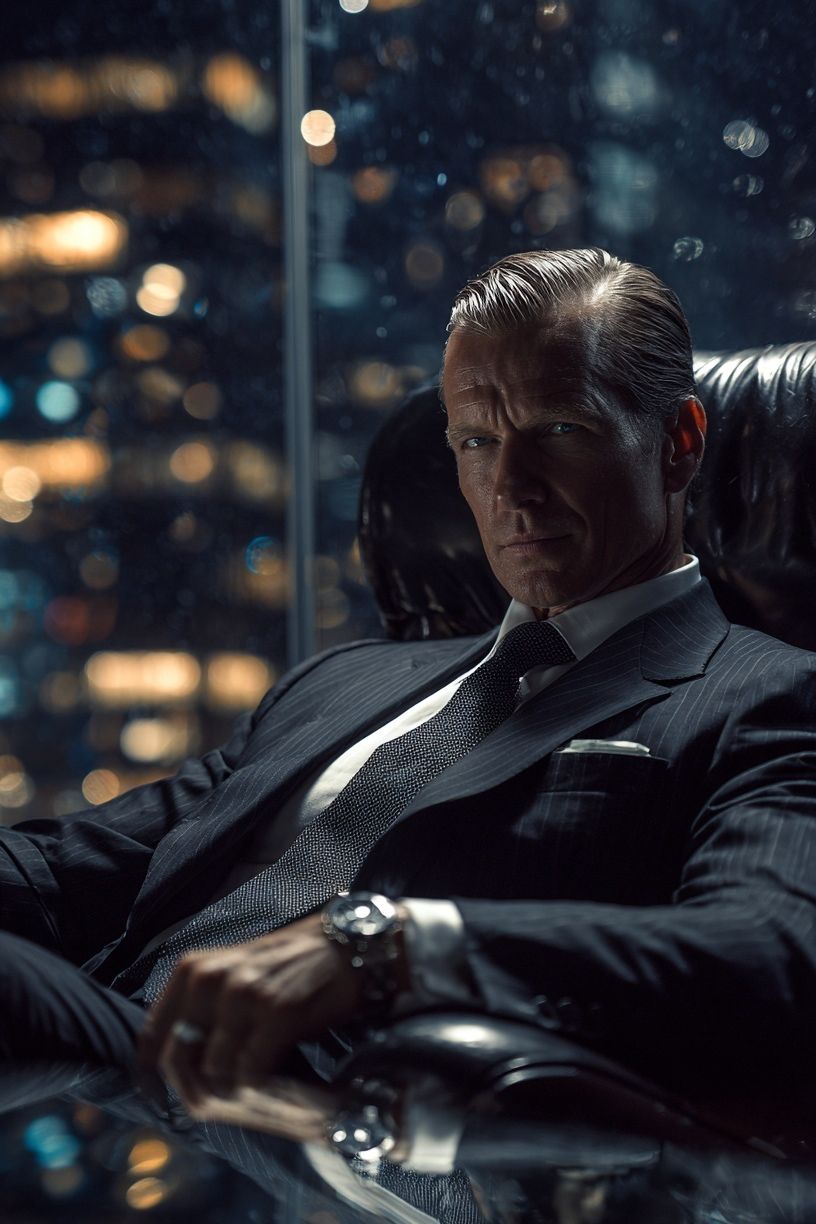 Executive Portrait Photography Poster. poster — photography art