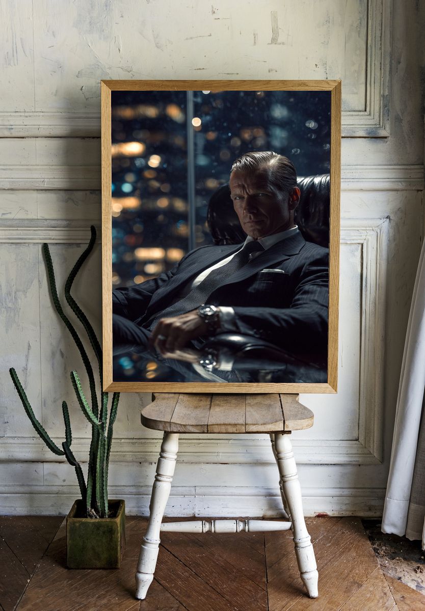 Executive Portrait Photography Poster. — room view 1