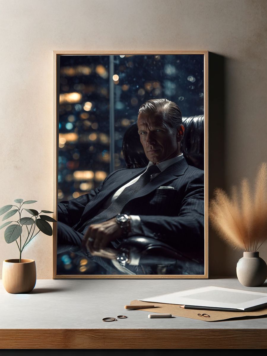 Executive Portrait Photography Poster. — room view 2