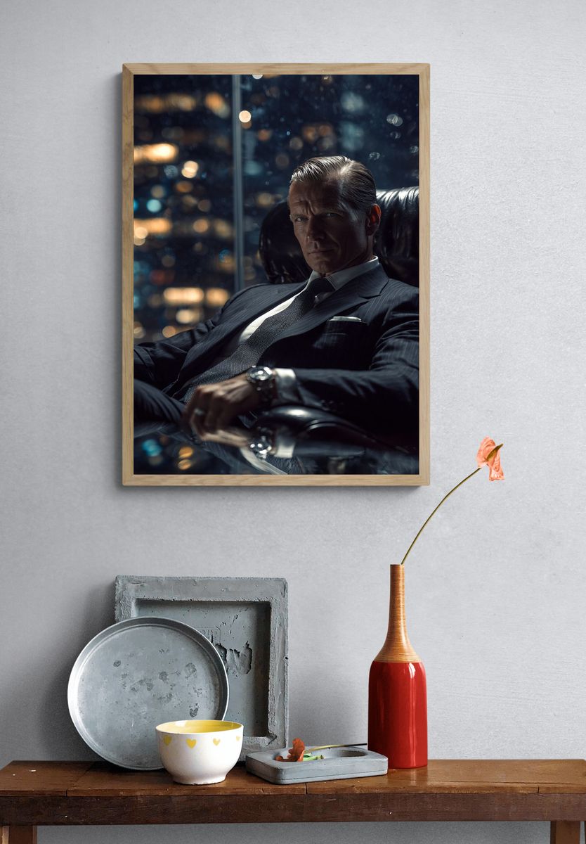 Executive Portrait Photography Poster. — room view 3