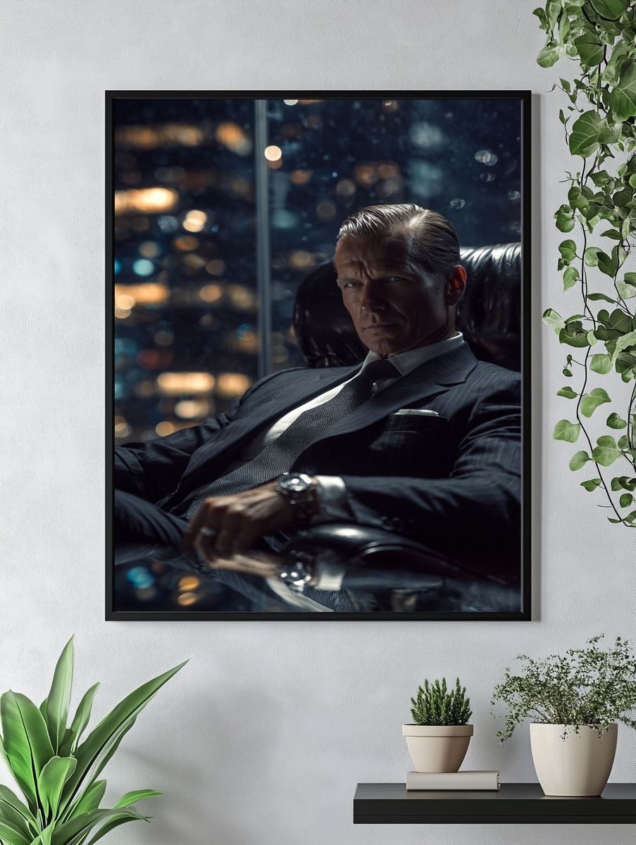 Executive Portrait Photography Poster. — room view 4