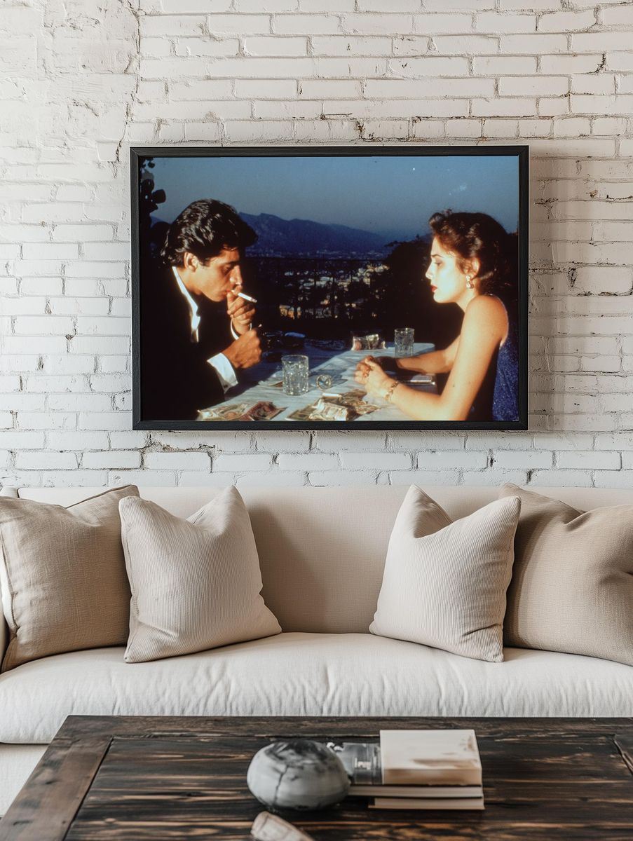 Cinematic Dinner Date Poster. — room view 1