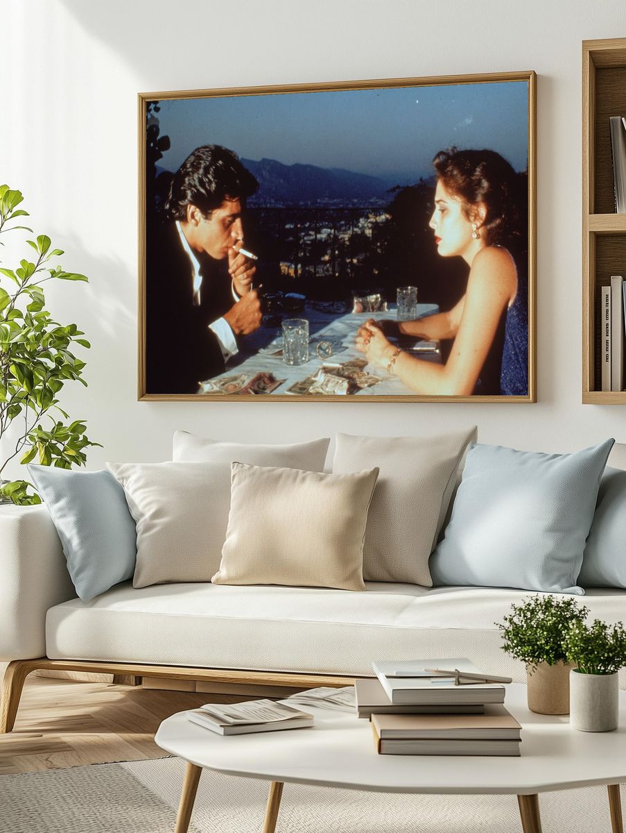 Cinematic Dinner Date Poster. — room view 2