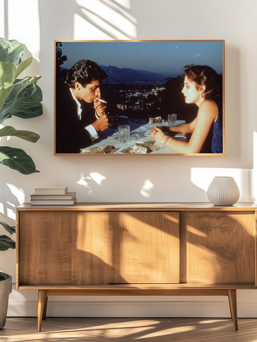 Cinematic Dinner Date Poster. — room view 3