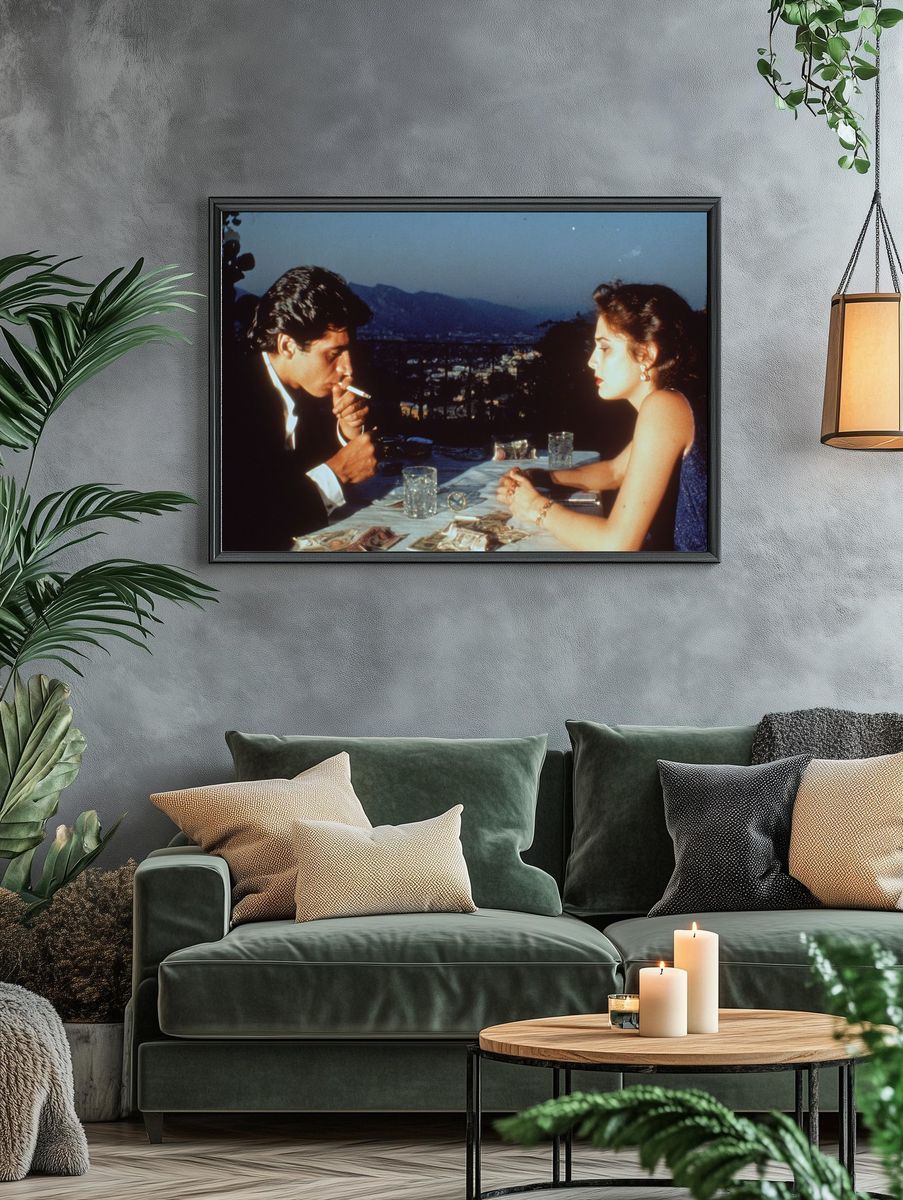 Cinematic Dinner Date Poster. — room view 4