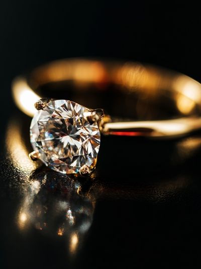 Diamond Ring Photography Poster. poster print
