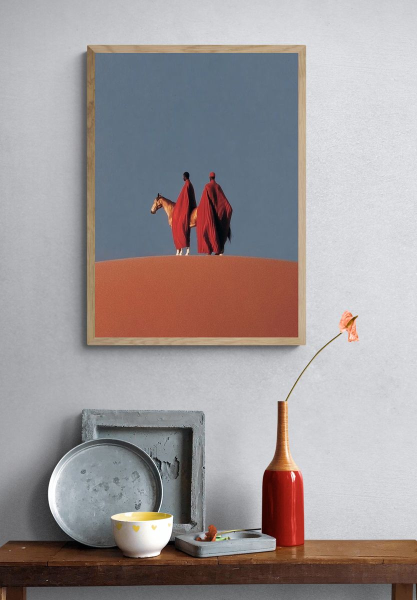 Desert Riders Photography Poster. — room view 3
